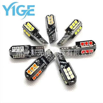 CAN-BUS dekóderes autó LED rendszámtábla fény, modell T10 24SMD 3030