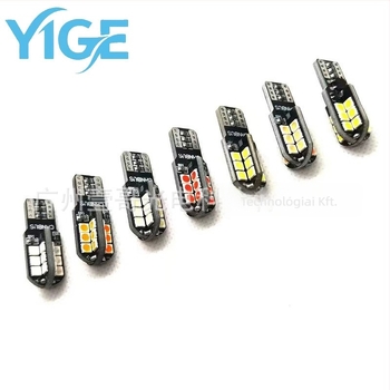 CAN-BUS dekóderes autó LED rendszámtábla fény, modell T10 24SMD 3030