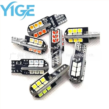 CAN-BUS dekóderes autó LED rendszámtábla fény, modell T10 24SMD 3030