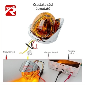 Rx-11 26-LED oldalsó világítás teherautóhoz/szállítóhoz, 10–30V, 1W, 30 000 óra, univerzális kompatibilitás
