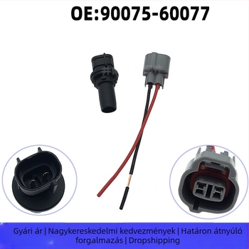 90075-60077 Elülső irányjelző tartó és pozicionáló világítás csatlakozó Toyota/Lexus Camry modellekhez