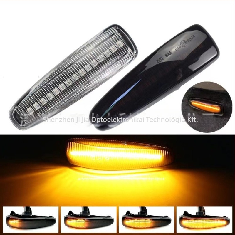 LED oldalsó fényjelző Mitsubishi Lancer Outlander Phantomhoz — JJ-039, 12V, 3W, LED fényforrás