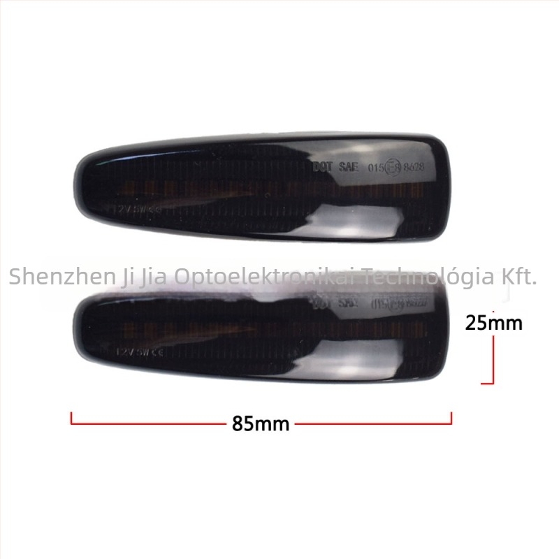 LED oldalsó fényjelző Mitsubishi Lancer Outlander Phantomhoz — JJ-039, 12V, 3W, LED fényforrás