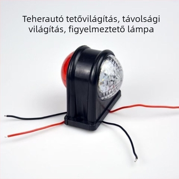 12V/24V szélesség jelzőfény, magas sugarú fény, rakodófülke mennyezeti lámpa, jármű kontúr világítás, sarokfény CIMC pótkocsihoz és olajtankhoz