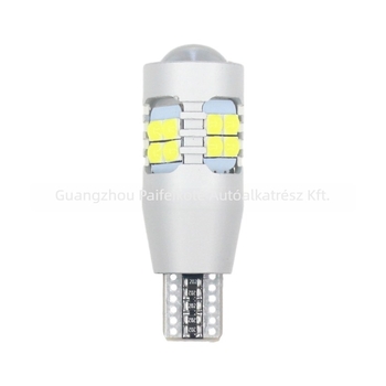 Autó LED izzó T15-3030-18SMD, 12V, 3.07W, 50 000 óra, 3030 LED sarokindexlámpa