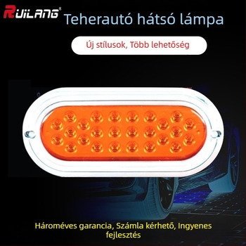 LED hátsó lámpa teherautóhoz, modell 788, ABS ház, 240W teljesítmény, univerzális kompatibilitás