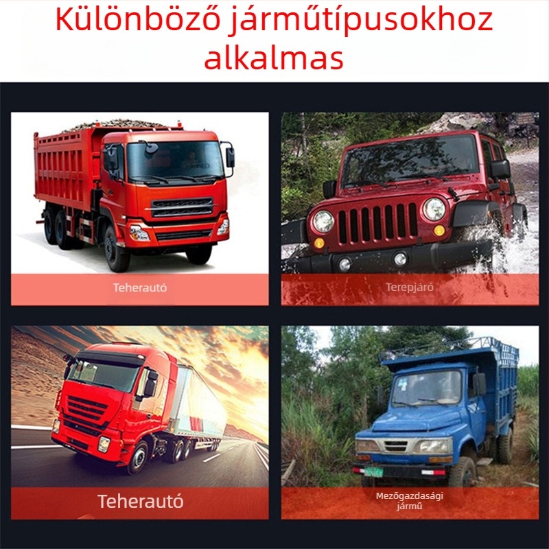 Teherautó oldalsó fény kúpos házzal, LED 12V/24V, BD-2027 modell, ABS burkolat