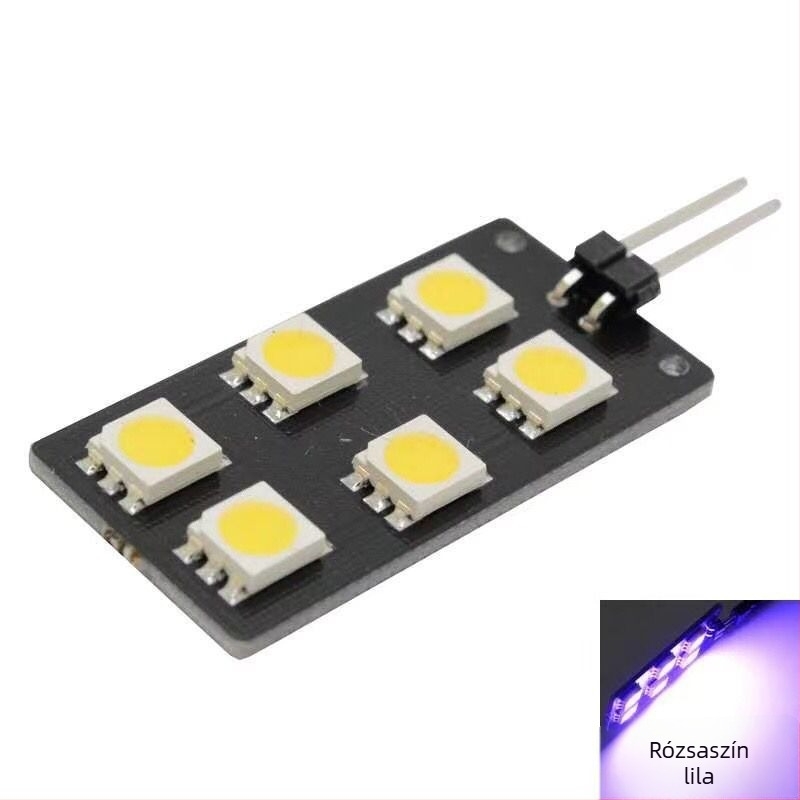 Autó belső LED lábtér világítás, 12V, 3W, 5050 LED, univerzális kompatibilitás