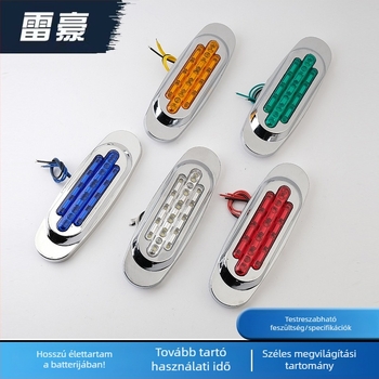 Kamion oldalsó lámpa LED – ABS, 12–24V, 5W, BD-0017