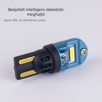 Autó belső olvasó lámpa, LED T10-2-1860, nagy fényerő, hosszú élettartam, 12-24 VDC, 4 W, 450 lm, 6000-6500 K, IP55