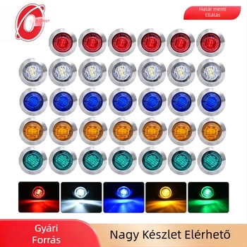 Kamion oldalsó LED-lámpa 12V/24V, oldalsó jelző- és hátsó fény Eagle Eye dizájnnal