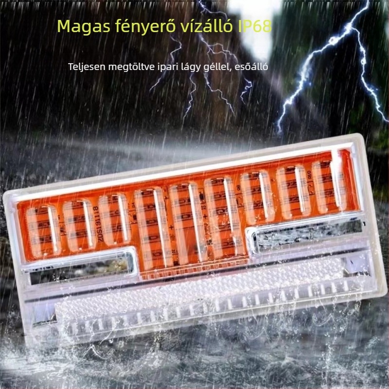 Teherautó oldalsó LED világítás, 24V, IP68 vízálló, 24.5W, LED fényforrás