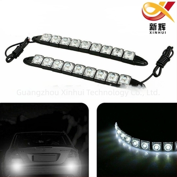 Rugalmas 9-LED kígyó formájú nappali világítás autóhoz, Eagle Eye, 12V, 5W, IP67, univerzális