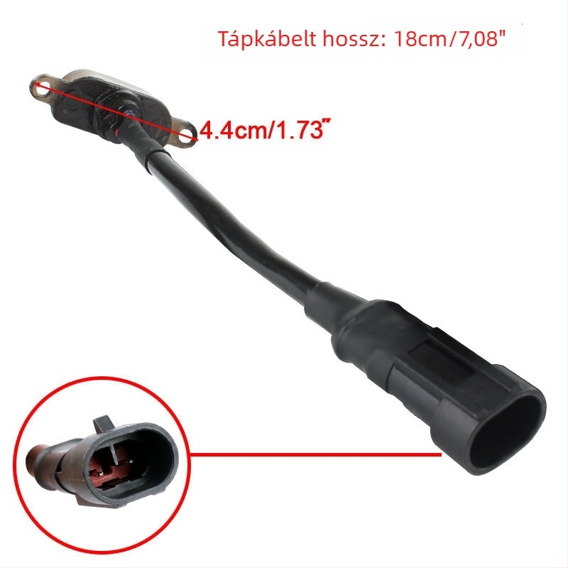 Autó grille LED világítás – ABS, 12V, 5W, 500lm