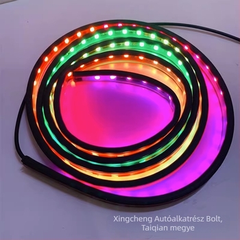 24V-es tehergépkocsi LED nappali fények középső radiátorrácson átfolyó fény effektussal, napellenző és villogó LED dekorációhoz