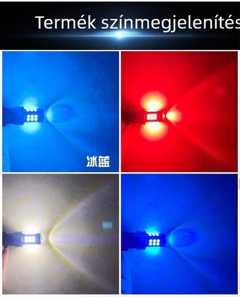 H16 LED első ködfénylámpa PS19W/PSX24W, DRL, 12V, 6600 lm, LED 3030