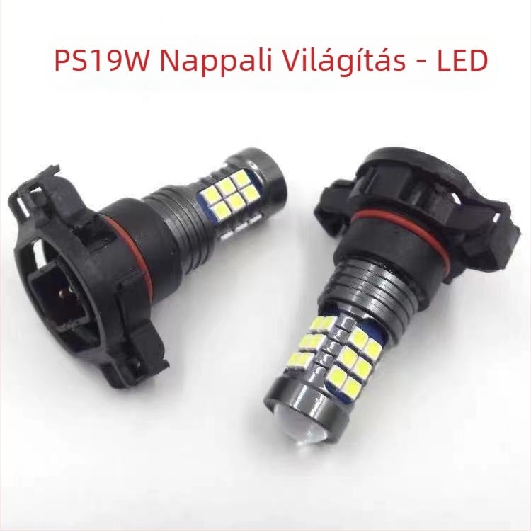 H16 LED első ködfénylámpa PS19W/PSX24W, DRL, 12V, 6600 lm, LED 3030