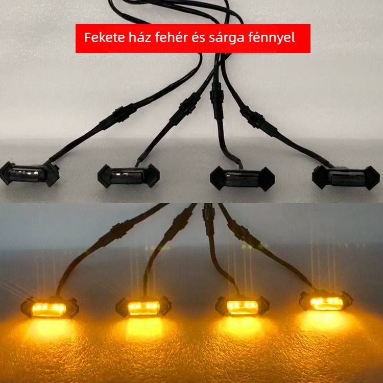 Tacoma 2016-2019 LED sárga lámpa a hűtőmaszkhoz, nappali menetjelző és szélességjelző