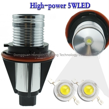 Angel eye LED fényszóró (5W, 12-24V, IP68, 400lm, Prui chip) E39 modell