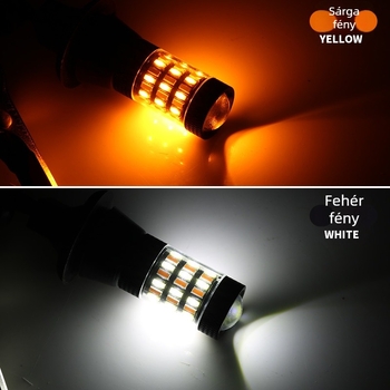 T20 4014 LED nappali világítás és index, 12V, 12W, 1200 lm, 0.28A, univerzális modell