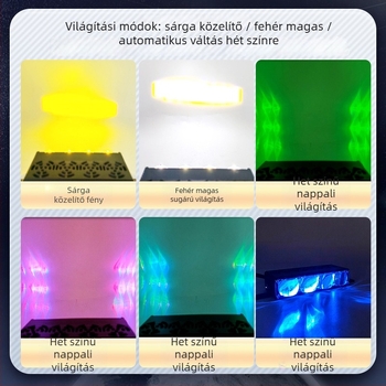 Autógrill LED világítás – off-road spot világítás, modell XZ10, alumínium kivitel, 12-36V