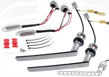 HDT8101 10W 9-16V nappali menetfények Alphard 30 sorozathoz, Vellfire 30 sorozathoz, Noah és VOXY 80 sorozathoz