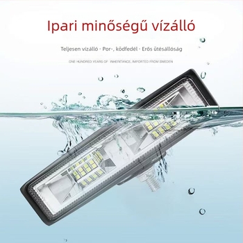 LED-szalag visszafelé, ködlámpa, nappali menetfény, első lökhárító és hűtőmaszk világítása off-road járművekhez
