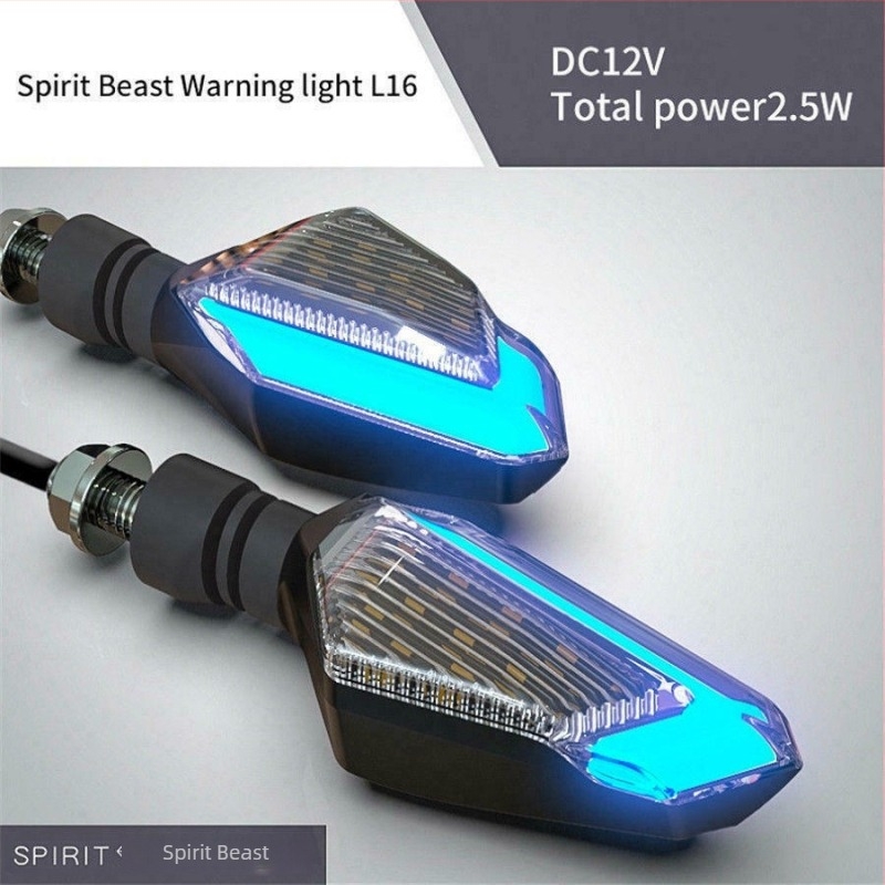 Motorkerékpár LED nappali fény és jelzőfény, 15LED modell, 12V, 1.2W, 3500K, élettartam 50000 óra