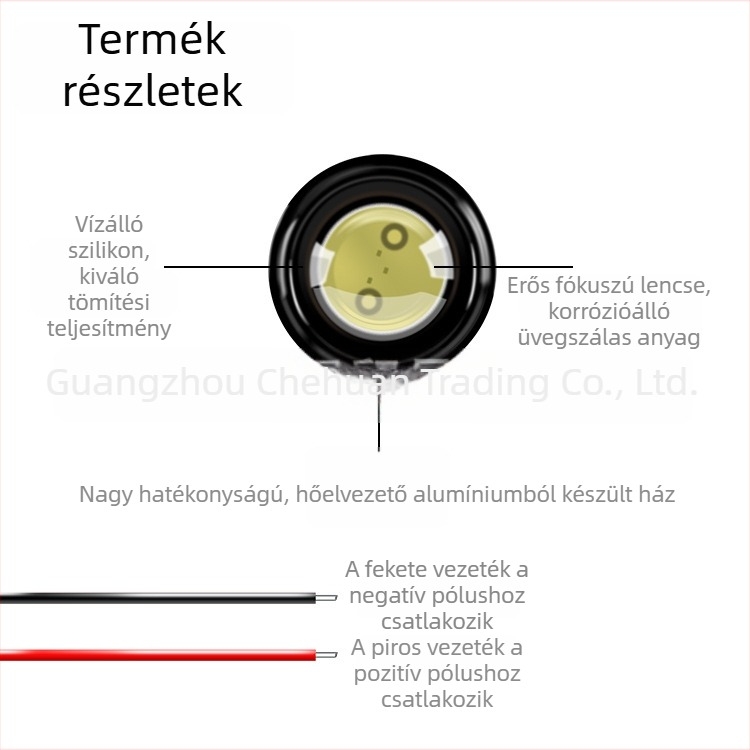 Autó LED nappali fény sas szemmel, 1-4 konfiguráció, vezeték nélküli távirányító a hátrameneti világításhoz, 16 villanási mód