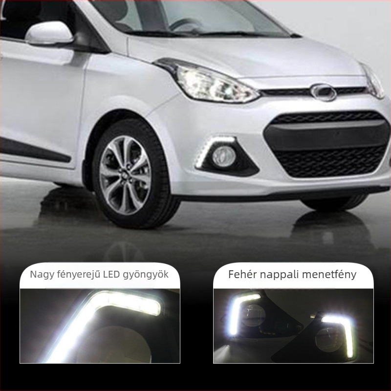 LED nappali világítás Hyundai i10 (2013–2014) keret a ködfényszóróhoz