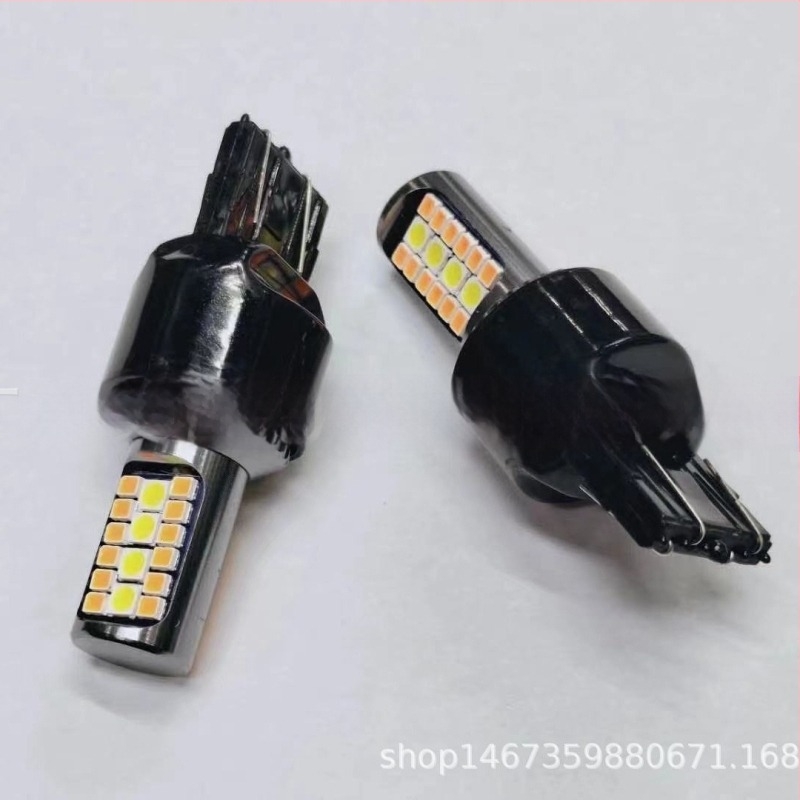 LINMANYI DRL autó nappali menetfénye és indexlámpa, 32W, 32LED, S25/1157/7440/T20/T25/3157 csatlakozókkal