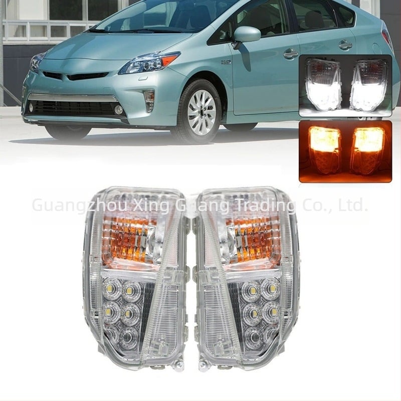 LED nappali menetfény készlet Toyota Prius 2012–2015 modellhez beépített ködlámpákkal