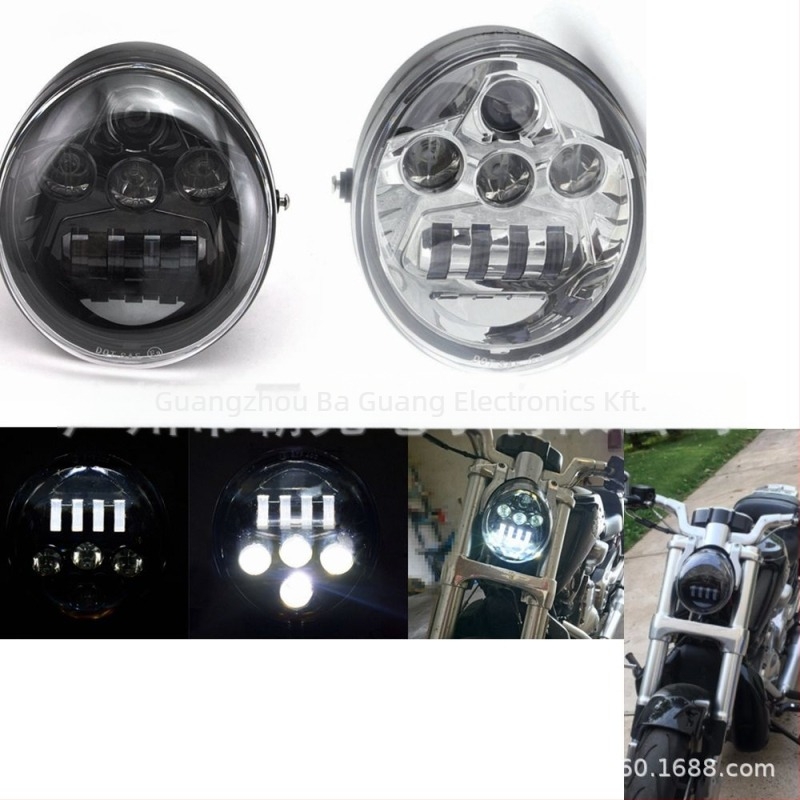 Harley V-ROD LED fényszóró nappali világítás (60W, 24V, IP67, 3600 lm, 50 000 óra)