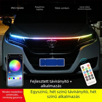 LED nappali fény autóhoz PVC burkolatban, 12V, 10W, IP65