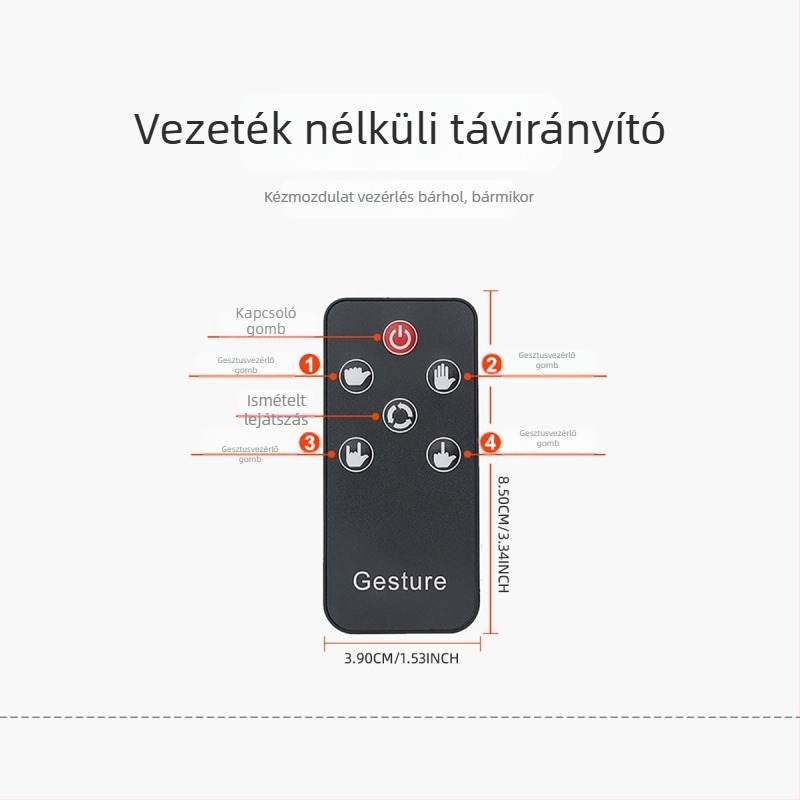 Autóhoz kapcsolódó gesztus LED világítás – 5000 lm, élettartam 50 000 óra, védettség AAAAA, modell Drl136