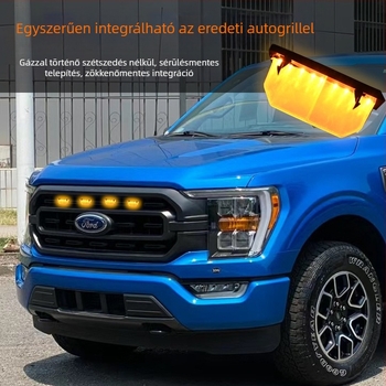 Ford F-150 első keret nappali világítás, kis sárga LED