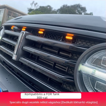 Tank 300 LED rács dekoratív fény, TKD9092, 12V, élettartam 50 000 óra