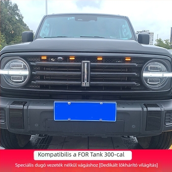 Tank 300 LED rács dekoratív fény, TKD9092, 12V, élettartam 50 000 óra