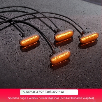 Tank 300 LED rács dekoratív fény, TKD9092, 12V, élettartam 50 000 óra