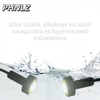 COB 23 mm, vízálló, nagy fényerejű nappali világítás autókhoz és hajókhoz, Eagle Eye fények és irányjelzők