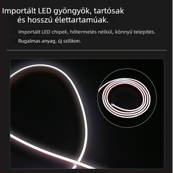 Szilikon motorháztető LED fények – nappali világítás, dekoratív radiátorrács világítás