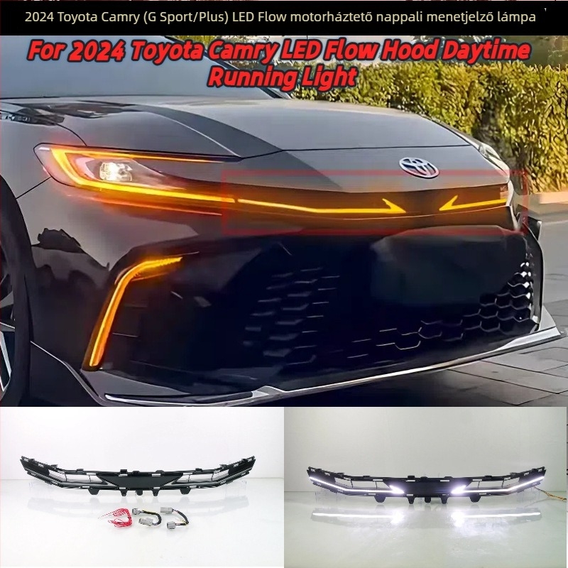 Toyota Camry 2024 Sport/Plus LED motorháztető és hűtőrács LED világítás