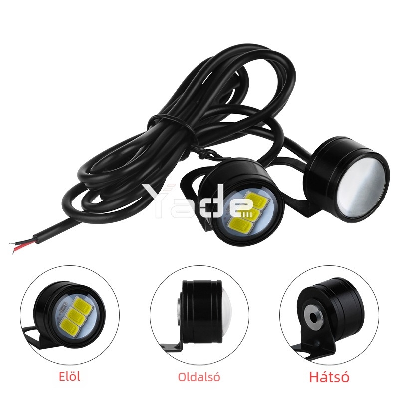 Autó LED fény 5730, 3SMD, 23mm Eagle Eye tükrös világítás jármű módosításhoz
