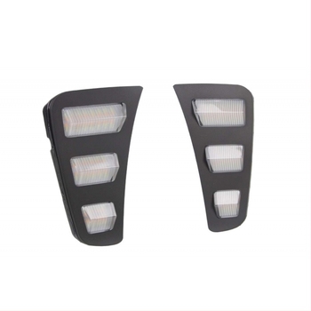 Kia Soluto nappali menetfények, LED fényforrás, 12V, 1W, 6000 lm, ABS anyag