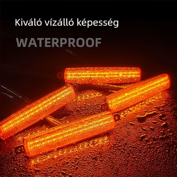 Harvard H5/H9 első grille LED nappali világítással, sárga, 30 LED