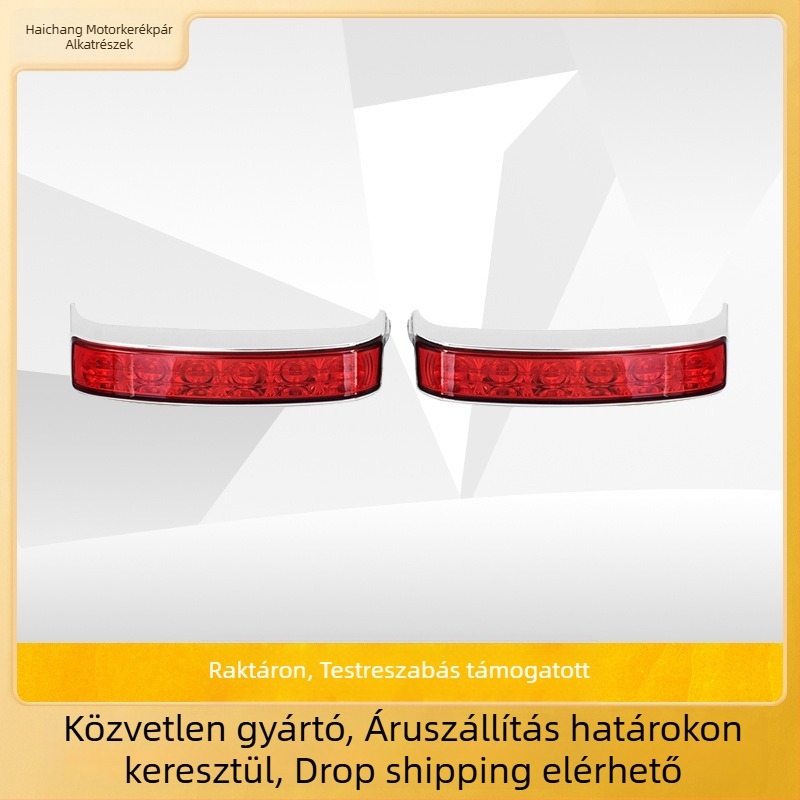 Harley LED oldalkazetta jelzőfény és féklámpa touring motorkerékpárokhoz
