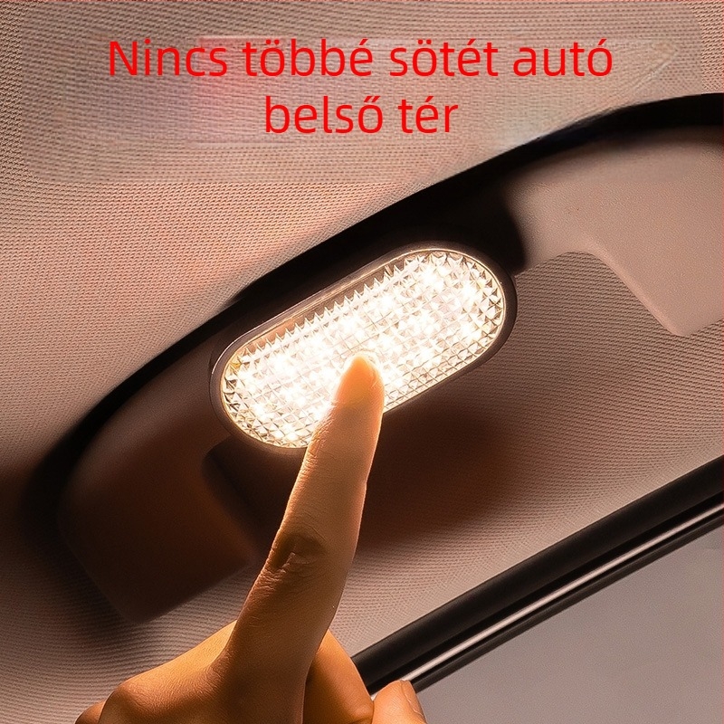 LED olvasólámpa mágneses tartóval járművekhez - 5V, 200mA, Teljesítmény 25, Modell Y-039, Univerzális kompatibilitás