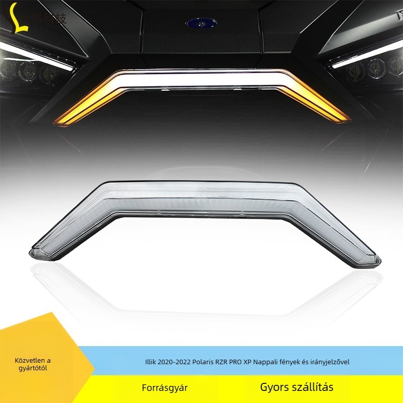 Polaris RZR PRO XP nappali fény szalag (2020–2022) | ABS/PMMA, PC burkolat, 12V, 20W