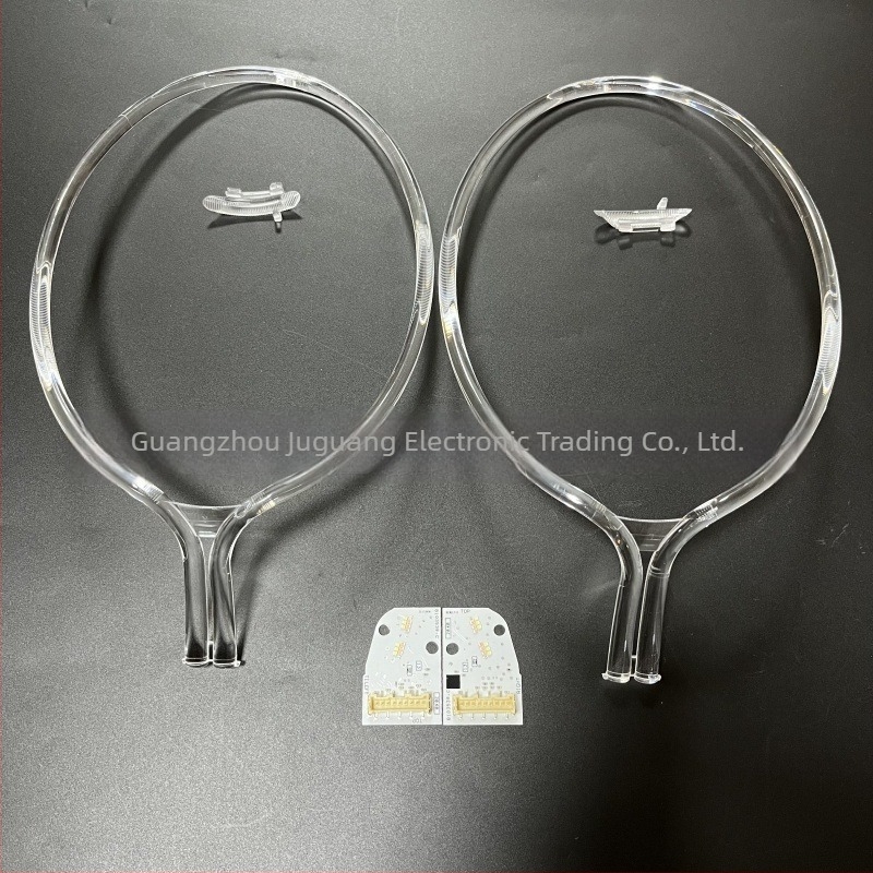 BMW Mini F55/F56 LED nappali világítás – elülső fényvezetőcső átlátszó gyűrűvel (PC, 12V, 35W, 3.6A)