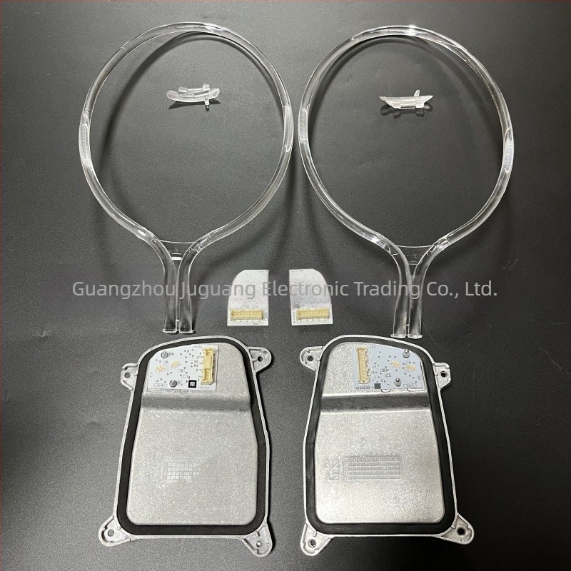BMW Mini F55/F56 LED nappali világítás – elülső fényvezetőcső átlátszó gyűrűvel (PC, 12V, 35W, 3.6A)